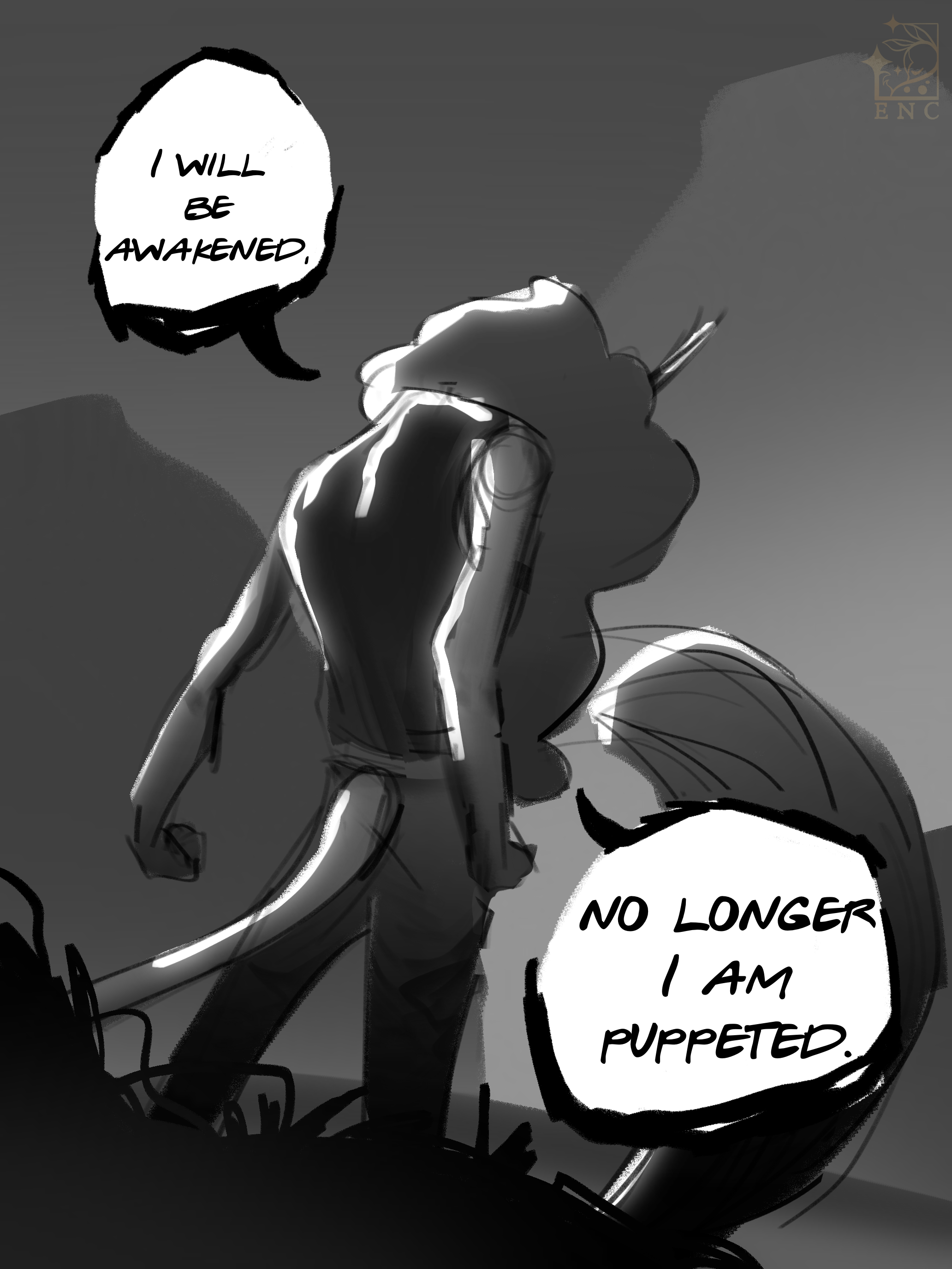 Puppeted visual development scene